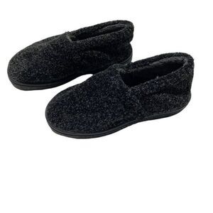 Black Fleece Grandpa Slippers